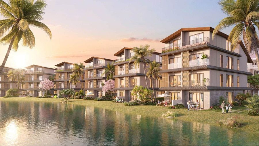Phối cảnh sản phẩm thấp tầng — Vinhomes Royal Island