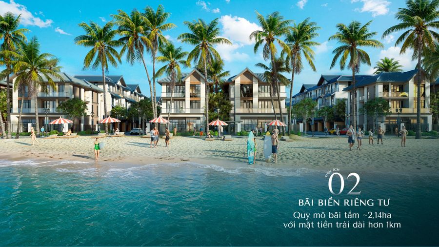 Bãi biển riêng của cư dân — Vinhomes Pearl Bay