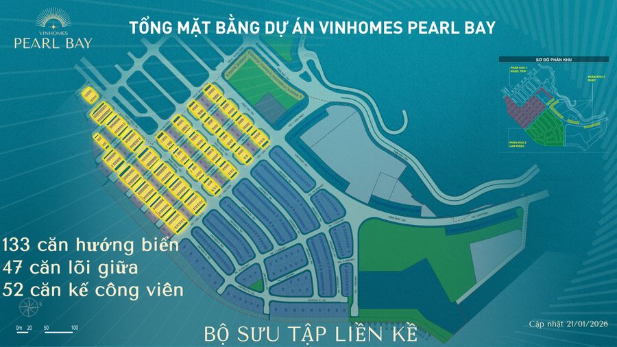 Bộ sưu tập nhà liền kề — Vinhomes Pearl Bay