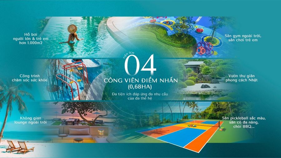 Công viên đa tiện ích — Vinhomes Pearl Bay