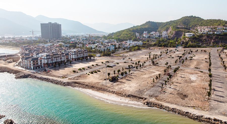 Hình ảnh thực tế công trường — Vinhomes Pearl Bay