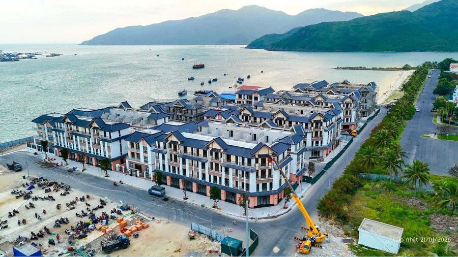 Hình ảnh thực tế công trường — Vinhomes Pearl Bay
