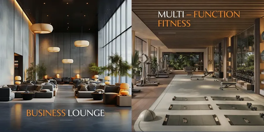 Business lounge và khu fitness — Imperia Sky Park