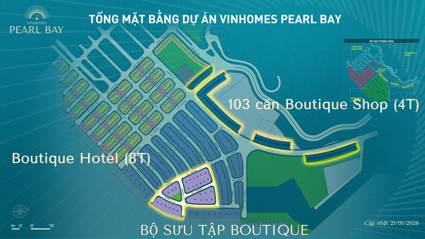 Bộ sưu tập Boutique Hotel — Vinhomes Pearl Bay