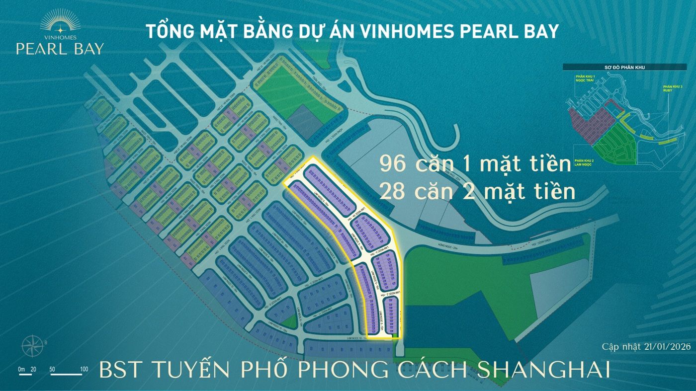 Bộ sưu tập phong cách Thượng Hải — Vinhomes Pearl Bay