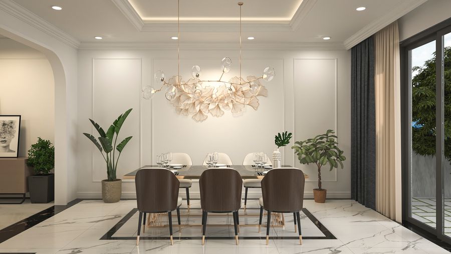 Khu bếp nhà mẫu — Hawee Parkland Cao Thượng
