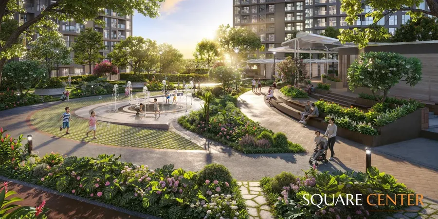 Quảng trường trung tâm — Imperia Sky Park